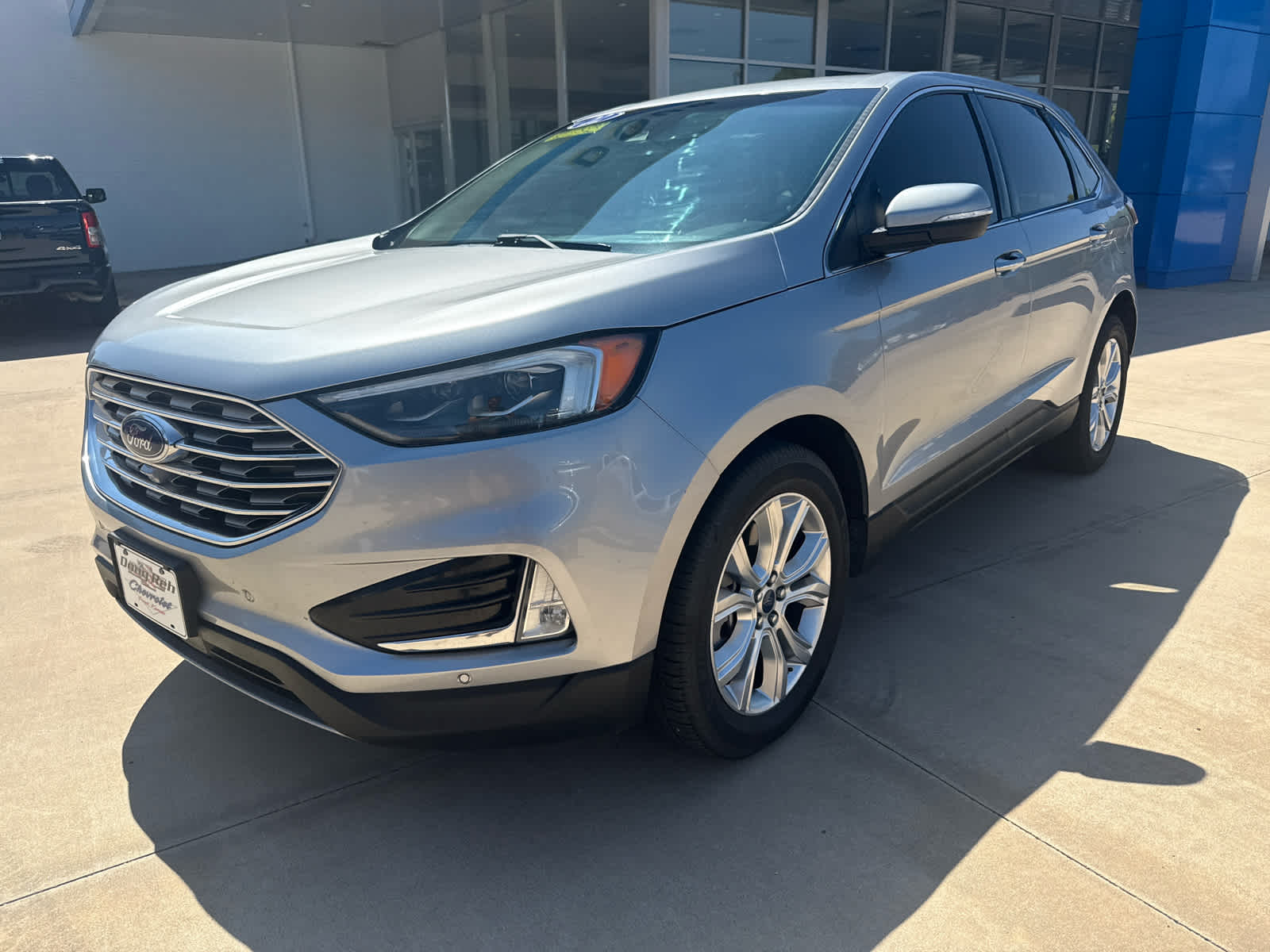 Used 2022 Ford Edge Titanium with VIN 2FMPK4K95NBA37719 for sale in Pratt, KS